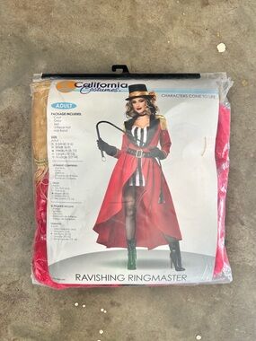 California Costumes Ravishing Ringmaster Halloween Costume | Adult Medium NEW